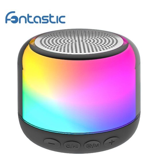 Wireless Speaker With 360 Degree LED light Show TWS, Card Reader, Type-C, Best Audio Performance