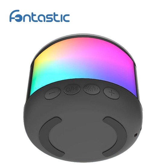 Wireless Speaker With 360 Degree LED light Show TWS, Card Reader, Type-C, Best Audio Performance