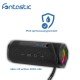Wireless speaker Tyga, 2x10W, TWS, IPX4, FM Powerful sound, card reader, AUX, RGB, black