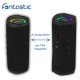 Wireless speaker Tyga, 2x10W, TWS, IPX4, FM Powerful sound, card reader, AUX, RGB, black