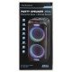 Fontastic Wireless Party Speaker Zeal 600W Karaoke Microphone & LED Lightshow, TWS, EQ, Card Reader