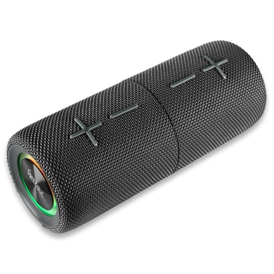 Fontastic 2-in-1 TWS Speaker "Cora" 20Watt 360° Sound, Split Design, LED Light, AUX IPX5 grey