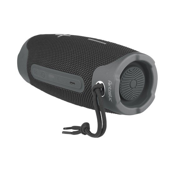 Fontastic wireless speaker "Motus" TWS, black Powerful sound, 20W bass + 15W twetter, DSP, IPX7