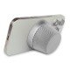 Fontastic Magnetic Wireless Speaker "Magna" silver TWS, easy attachment to metal surfaces Fontastic Magnetic Wireless Speaker "Magna" silver TWS, easy attachment to metal surfaces