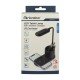 Desk lamp with wireless charger, pen holder LED 3 lighting modes, touch control, 10watt black
