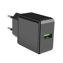 Netzteil Speed Fast2.0, USB 2.4A schwarz  Netzteil Speed Fast2.0, USB 2.4A schwarz