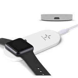 Induktive Dual-Ladestation Widu weiss Fast Charge 2, komp. Smartphone und Apple iWatch Induktive Dual-Ladestation Widu weiss Fast Charge 2, komp. Smartphone und Apple iWatch