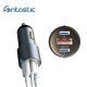 Car charger Moc60, Tri-Port max. 3A / 60Watt 2 x Typ-C PD + USB-A FC, Aluminum Housing