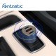 Car charger Moc60, Tri-Port max. 3A / 60Watt 2 x Typ-C PD + USB-A FC, Aluminum Housing