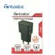 Universal AC Charger Dubi 1x USB-A + 1x Type-C 12W 5V / 2.4A, compact design, black
