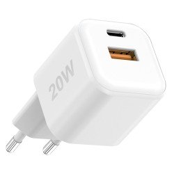 Netzteil MINI GaNto 20W Type-C PD + USB-A FC ws Ultra-kompakt, intelligente Ladesteuerung PPS Netzteil MINI GaNto 20W Type-C PD + USB-A FC ws Ultra-kompakt, intelligente Ladesteuerung PPS