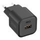AC Charger MINI GaNto 20W Type-C PD + USB-A FC Ultra-compact, intelligent charging PPS black
