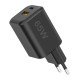 AC Charger MINI GaNto 65W Type-C PD + USB-A FC Ultra-compact, intelligent charging PPS, black