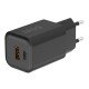 AC Charger MINI GaNto 65W Type-C PD + USB-A FC Ultra-compact, intelligent charging PPS, black