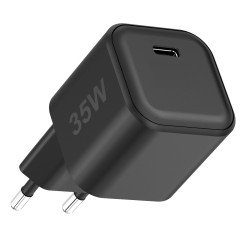 Netzteil MINI GaNto 35W Single Type-C PD Ultra-kompakt Ladesteuerung hohe Effizienz schwarz Netzteil MINI GaNto 35W Single Type-C PD Ultra-kompakt Ladesteuerung hohe Effizienz schwarz