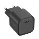 AC Charger MINI GaNto 35W single Type-C PD Compact intelligent charging high efficiency black