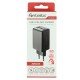 Fontastic AC Charger GAN 65W, 2 x Type-C + USB-A Power Delivery, Fast Charge, "Zono", black
