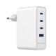 Fontastic GaN 100W Ladeg&auml;ret &bdquo;Volta100&rdquo; wei&szlig; USB 1xA + 3xC Ports PD schnelles effizientes Laden