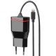 Essential AC Charger Lightning 1A black 