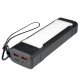 Power Bank with LED Torch Atria20 20000mAh black 3 Brightness Levels + SOS Flash Light USB-A Type-C Power Bank with LED Torch Atria20 20000mAh black 3 Brightness Levels + SOS Flash Light USB-A Type-C