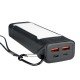 Power Bank with LED Torch Atria20 20000mAh black 3 Brightness Levels + SOS Flash Light USB-A Type-C Power Bank with LED Torch Atria20 20000mAh black 3 Brightness Levels + SOS Flash Light USB-A Type-C
