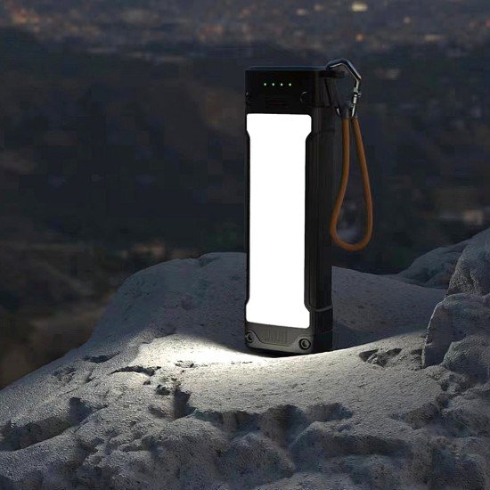 Power Bank with LED Torch Atria20 20000mAh black 3 Brightness Levels + SOS Flash Light USB-A Type-C Power Bank with LED Torch Atria20 20000mAh black 3 Brightness Levels + SOS Flash Light USB-A Type-C