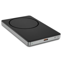 Fontastic Power Bank Mag5.0 Kabellose Ladefunktion 5000mAh Magnetisch - MagSafe komp. Typ-C PD 20W sw Fontastic Power Bank Mag5.0 Kabellose Ladefunktion 5000mAh Magnetisch - MagSafe komp. Typ-C PD 20W sw
