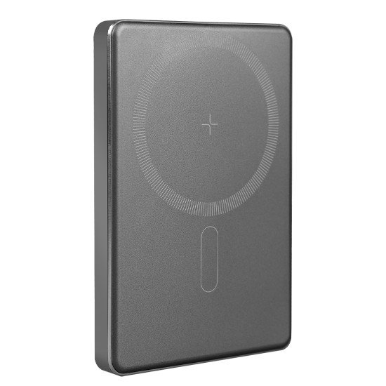 Fontastic Power Bank Mag5.0 Kabellose Ladefunktion 5000mAh Magnetisch - MagSafe komp. Typ-C PD 20W sw