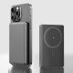 Fontastic Power Bank Mag5.0 Kabellose Ladefunktion 5000mAh Magnetisch - MagSafe komp. Typ-C PD 20W sw
