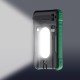 Fontastic Kurbel-Dynamo Solar Powerbank 10.000mAh abnehmbare Handkurbel, integriertes Ladekabel, LED