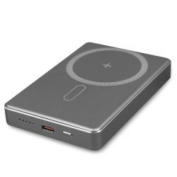 Fontastic Powerbank Mag10.0, ultrad&uuml;nn, 10.000 mAh Kabelloses Laden neue Semi-Solid-State-Technologie