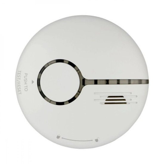 Wi-Fi Smoke Detector white 30m² Monitoring Range EN 14604 certified, comp with Android,iOS