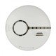Wi-Fi Smoke Detector white 30m² Monitoring Range EN 14604 certified, comp with Android,iOS