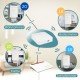 Smart Wireless Thermostatic with LED-Display white APP Controlled, WiFi Gateway Required, incl. AA