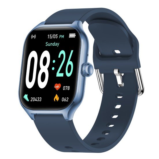 Smartwatch Timor with 2.01" Display BT Call blue Music Control, Split Screen, Interchangeable Strap Smartwatch Timor with 2.01" Display BT Call blue Music Control, Split Screen, Interchangeable Strap