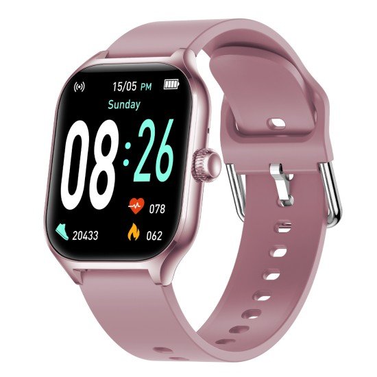 Smartwatch Timor with 2.01" Display,BT Call purple Music Control, Split Screen, Interchangeable Strap Smartwatch Timor with 2.01" Display,BT Call purple Music Control, Split Screen, Interchangeable Strap