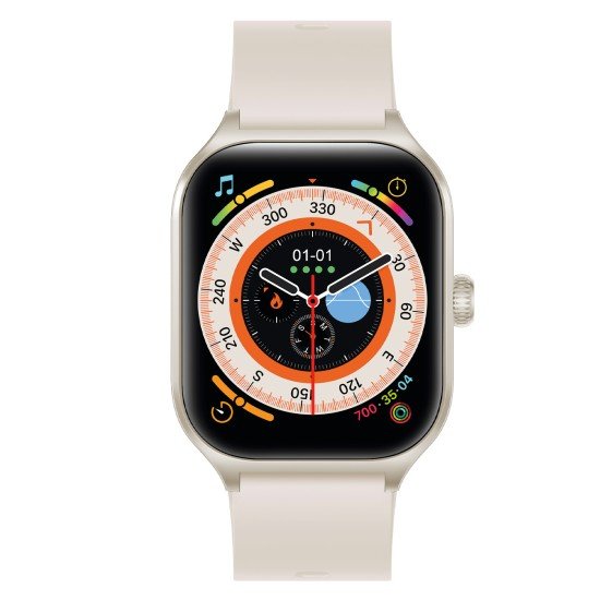Smartwatch Timor 2.01" Display, BT Call champagne Music Control, Split Screen, Interchangeable Strap Smartwatch Timor 2.01" Display, BT Call champagne Music Control, Split Screen, Interchangeable Strap