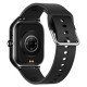 Smartwatch Timor with 2.01" Display, BT Call black Music Control, Split Screen, Interchangeable Strap