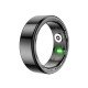 Fontastic Smart Ring Fitness Heart Rate Tracker #8 Long battery life, Dust & Waterproof 5ATM, Black