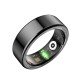Fontastic Smart Ring Fitness Heart Rate Tracker #8 Long battery life, Dust & Waterproof 5ATM, Black
