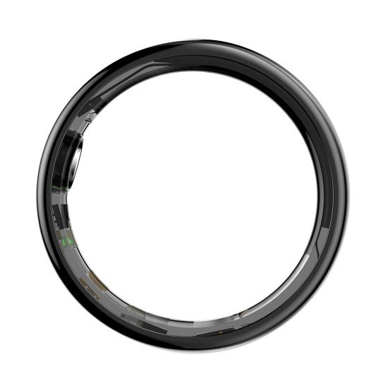 Fontastic Smart Ring Fitness Heart Rate Tracker #8 Long battery life, Dust & Waterproof 5ATM, Black