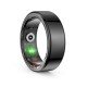 Fontastic Smart Ring Fitness Heart Rate Tracker#10 Long battery life, Dust & Waterproof 5ATM, Black