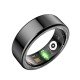 Fontastic Smart Ring Fitness Heart Rate Tracker#11 Long battery life, Dust & Waterproof 5ATM, Black