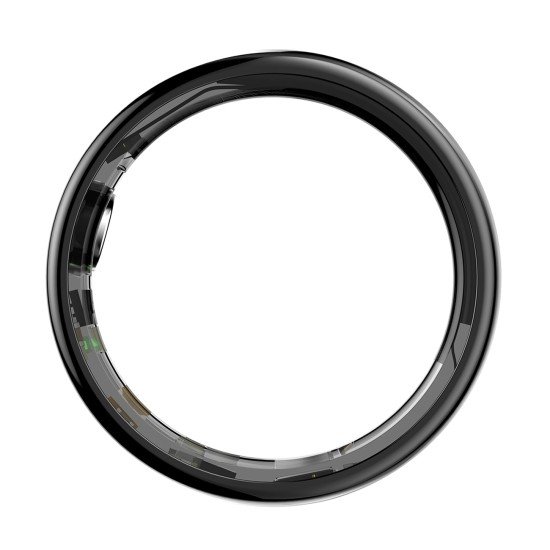 Fontastic Smart Ring Fitness Heart Rate Tracker#11 Long battery life, Dust & Waterproof 5ATM, Black
