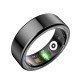 Fontastic Smart Ring Fitness Heart Rate Tracker#12 Long battery life, Dust & Waterproof 5ATM, Black