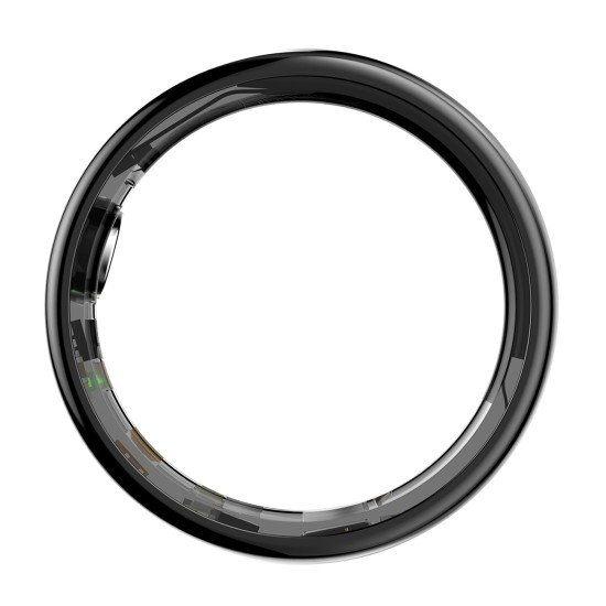 Fontastic Smart Ring Fitness Heart Rate Tracker#12 Long battery life, Dust & Waterproof 5ATM, Black