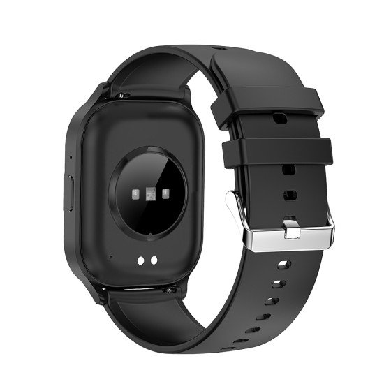 Mento AMOLED Smartwatch with 2.01" display black BT Call, NFC, Musik & Kamera Steuerung, IP67
