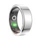 Fontastic Smart Ring Fitness Heart Rate Tracker#12 Long battery life, Dust & Waterproof 5ATM, Silver