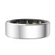 Fontastic Smart Ring Fitness Heart Rate Tracker#12 Long battery life, Dust & Waterproof 5ATM, Silver