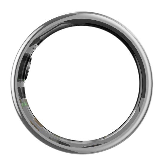 Fontastic Smart Ring Fitness Heart Rate Tracker#13 Long battery life, Dust & Waterproof 5ATM, Silver